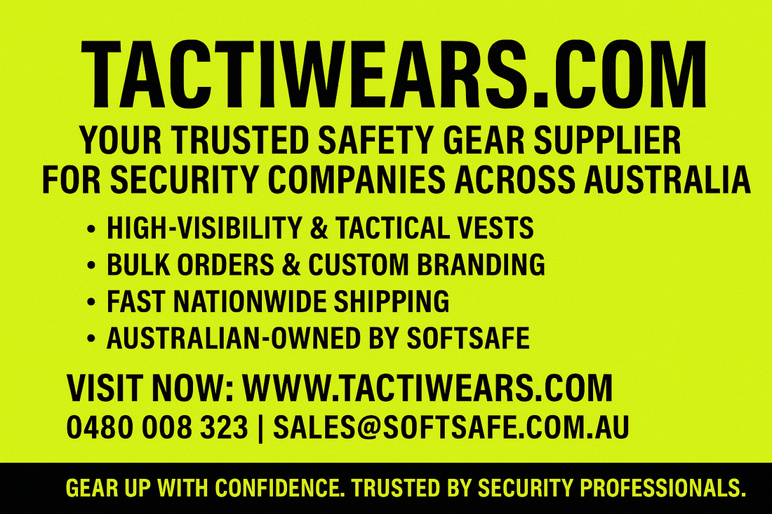 Best Safety Gear Suppliers for Security Companies in Australia