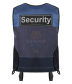 Tactical Security Utility Vest – Navy Blue (Multi-Pocket & Breathable Mesh)